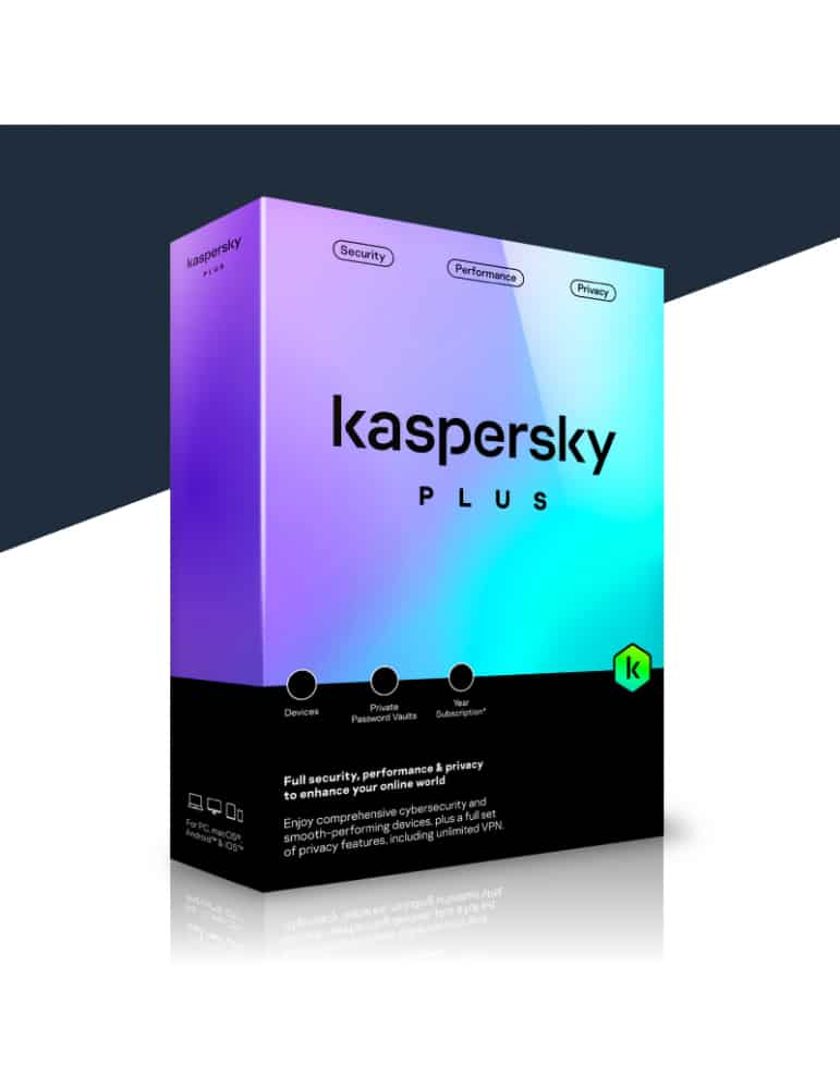 SOFTWARE KASPERSKY PLUS 1 PC